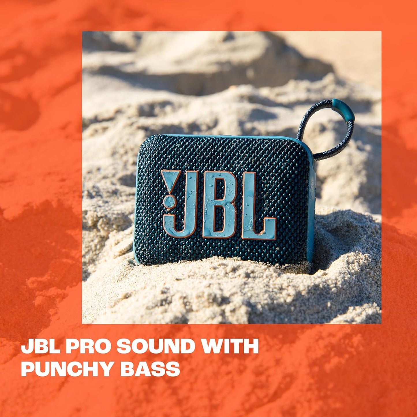 JBL Go 4 - Enceinte Bluetooth ultra-portable, étanche à l'eau et à la poussière